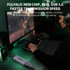 Picture of Fulfalic Video Capture Card, 4K HDMI to USB C 3.0 Capture Card, 1080P HD 60fps Live and Record Video Audio Grabber for Gaming, Streaming, Teaching, Video Conference