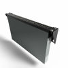 Picture of Mofangtech 1U Folding 19 Inches Cold Rolled Steel Wall Mountable Simple Vertical Rack and Networking Euipment Rack Including Hardware for Assembly（1U100