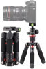 Picture of Tabletop Camera Tripod,Portable Metal Mini Tripod,20" DSLR Aluminum Travel Tripod with 360 Degree Pan Ball Head Load up to 13.23 Pounds,Compatible with Canon,Nikon,Sony Black