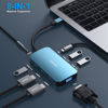 Picture of BENFEI USB C Docking Station, 8-in-1 USB C Hub with Triple Display Dual HDMI, VGA, 3*USB 3.0, 100W Power Delivery, 3.5mm AUX Audio Compatible with MacBook Pro, XPS and More