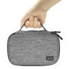 Picture of sisma Travel Cords Organizer Universal Small Electronic Accessories Carrying Bag for Cables Adapter USB Sticks Leads Memory Cards, Grey 1680D-Fabrics SCB17092B