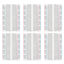 Picture of ELEGOO 6PCS 400 Point Breadboard Kit Solderless Breadboards for Arduino Project Small Bread Board Electronics for Circuits PCB Prototype Board