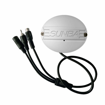 Picture of Sunba Outdoor Microphone for IP Security Cameras High Sensitivity Audio Pick-up with Warning Decal-No Screws