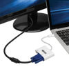 Picture of Tripp Lite USB C to HDMI/VGA Multiport Adapter Converter 4K, USB 3.1 Gen 1 USB Type C, USB-C, USB Type-C (U444-06N-HV4K)