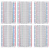 Picture of DEYUE breadboard set Prototype Board - 6 PCS 400 Pin Solderless Board Kit for Raspberry pi and Arduino Project