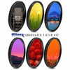 Picture of 77MM Ultimaxx Professional Six Piece Gradual Color Filter Kit (Orange, Yellow, Blue, Purple, Red, Grey) for Camera Lens with 77MM Filter Thread and Protective Filter Pouch