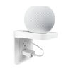 Picture of Outlet Shelf, White Wall Outlet Shelf, Outlet Shelf with Cord Storage, Standard Vertical Duplex Wall Shelf Organizer for Bathroom Decor Smart Home Space Saving Power Tools, Toothbrush (1 Pack)