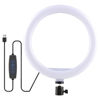 Picture of Nayubo Selfie Ring Light with 3 Light Modes and 10 Brightness Levels USB Powered Mini LED Fill Light for YouTube/TIK Tok/Phone/Live Stream/Makeup Shooting/Zoom Meetings