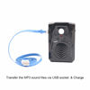 Picture of Replaceable Voice Motion Sensor PIR Infrared Sound Player Haunted House Scream Box Speaker with USB Download Function Christmas MP3 Horror Happy Music Motion Activated Voice Playe