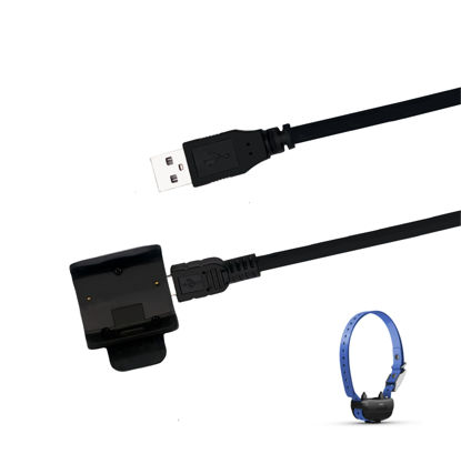 Picture of Ploughnavi Charger Clip for Garmin Delta, Delta Sport Dev Training Dog Collars Anti Barking Collar, Replacement USB Charging Cable Clip.