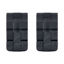 Picture of 2 Pelican Black Replacement Double Throw Medium Latches. Fits Protector Series.