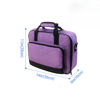 Picture of Carrying Bag, Carrying Case for Epsons CO-W01 Projector, Travel Case for Epsons CO-FH02, VS260, ViewSonicss M2W WXGA Projector, with Accessories Pockets & Adjustable Shoulder Straps (Purple)