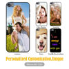 Picture of Personalized-Custom Phone Case for iPod Touch 5 th / 6 th / 7 th Generation with Picture Photo Text Name - Customized Touch 7th / 6th / 5th Cellphone/Smartphone/Mobilephone Soft Thin Cover Black