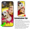 Picture of Personalized-Custom Phone Case for iPod Touch 5 th / 6 th / 7 th Generation with Picture Photo Text Name - Customized Touch 7th / 6th / 5th Cellphone/Smartphone/Mobilephone Soft Thin Cover Black