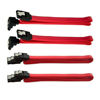 Picture of Qook SSD/SATA III Hard Drive Connection Cables (1x 4 Pin to Dual 15 Pin SATA Power Splitter Cable, 1x 15 Pin to Dual 15 Pin SATA Power Splitter Cable, 4X SATA Data Cables), 6 Pack