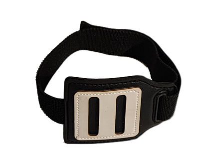 Picture of PiGGyB SOO Suede Armband for Apple iPod Nano 6 Generation & iPod Shuffle 1st 2nd 3rd 4th 6th Generation Models A1373 A1271 A1204 A1112 A1051