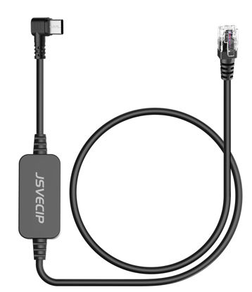 Picture of Jsvecip Radar Detector Cable, Type C to RJ11 Plug Cable,for Escort Radenso XP Uniden Beltronics Cobra Whistler Radar Detector,Replacement Power Cable for Radar Detectors