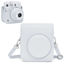 Picture of Rieibi Camera Case Compatible with Fuji Instax Mini 12 - Polaroid Instax 12 Carry Case for Fujifilm Instax Mini 12 Instant Camera - Fuji mini 12 Bag Cover with Strap - Clay White