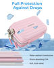 Picture of BAGSMART Digital Camera Case, Waterproof & Protective Small Camera Bag with 2 Carrying Ways, Lightweight camera sling bag for Canon PowerShot/GoPro/Kodak Pixpro - Pink