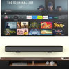Picture of Soundbar Mount | Works with All Soundbar Including Samsung, Sony, Vizio, LG, & More | Depth Adjustable Sound Bar Mounts Under TV Bracket (Black: V02)
