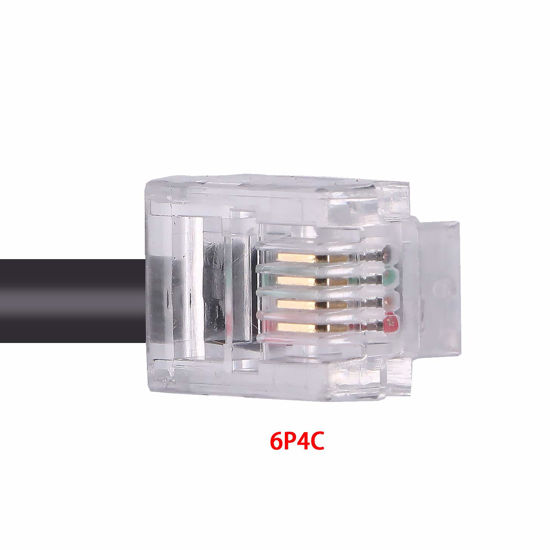GetUSCart- 6FT DB9 RS232 to RJ11 6P4C Serial Console Cable for APC ...