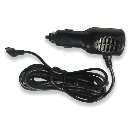 Picture of Car Charger Type-C Adapter for Dash cam, Replacement Vehicle Power Cable Cord