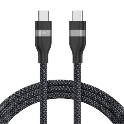 Picture of Anker Nano USB C Cable, 240W 6 ft Flexible Multi-Color Braided Cord, Fast Charging Type C Charger for iPhone 16/16 Pro/16 Plus/16 Pro Max, MacBook Pro, iPad Pro, Galaxy S23, and More