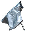 Picture of Telescope Dust Rain Sunproof Sun Cover Hood Bag Cover for Telescopes Waterproof Sun Proof Astronomical Telescope Cover with Adjustable Drawstring for Celestron Skywatcher ZEISS ,Silver,39*30in