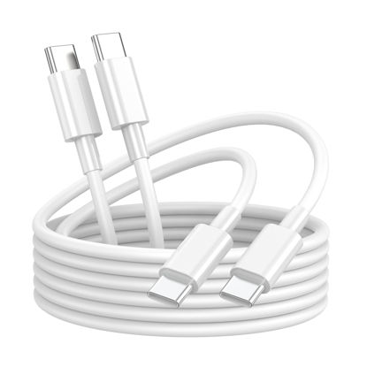 Picture of USB C to USB C Cable 3ft for Apple iPhone 15 Charger Fast Charging USBC to USBC Power Cord for iPhone 15 Pro Max/iPhone 15 Plus/MacBook Air 13 inch/MacBook Pro/iPad 10th/iPad Pro/iPad Air
