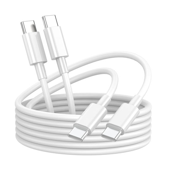 Picture of USB C to USB C Cable 3ft for Apple iPhone 15 Charger Fast Charging USBC to USBC Power Cord for iPhone 15 Pro Max/iPhone 15 Plus/MacBook Air 13 inch/MacBook Pro/iPad 10th/iPad Pro/iPad Air