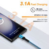 Picture of USB to USB C Cable 6FT/3Pack for iPhone 15/15 Pro/15 Pro Max/15 Plus,USB A to USB Type C Charging Fast Charger Cord for Samsung Galaxy S24 Ultra S23 FE A14 5G A54 A24 S22 S21 S20,Google Pixel 8 Pro 7a