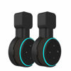 Picture of Suixing Outlet Wall Mount Holder Hanger for Echo Dot 3rd Gen, A Space-Saving with Cord Management for Smart Speakers Hide Messy Wires Place on Kitchen Bedroom & Bathroom(Black, 2Pack)