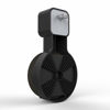 Picture of Suixing Outlet Wall Mount Holder Hanger for Echo Dot 3rd Gen, A Space-Saving with Cord Management for Smart Speakers Hide Messy Wires Place on Kitchen Bedroom & Bathroom(Black, 2Pack)