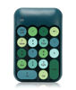 Picture of 2.4Ghz Wireless Numeric Keypad, 18 Keys Mini Numeric Keypad, Vintage Color Keyboard and Round Keycaps, with USB Receiver for PC, Desktop and Laptop (Dark Green Color)