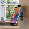Picture of Keuvirya iPad Wall Mount, Universal 360° Rotating Tablet Wall Mount Holder, Phone Holder Arm Bracket, Compatible with 4.7"-12.9" Devices Including iPad Pro, Mini, Air - Ideal for Home, Office Use
