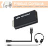 Picture of TIMEJONS PS2 to HDMI Converter, Supports 720p/1080p HDTV, Includes HDMI and 3.5mm Audio Cable