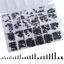Picture of OURUI 26 Sizes 520pcs Notebook Laptop Computer Replacement Screws Kit M3.5 M3 M2.5 M2 M1.7 M1.4, Small Tiny Screws Electronic Repair Accessory for HP IBM Dell Sony Samsung Gateway Hard Disk SSD SATA