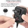 Picture of Adjustable Battery Eliminator 3V 4.5V 6V 9V 12V AAA Battery Power Supply Adapter Replace 7pcs AAA Batteries