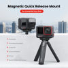 Picture of debous Aluminium Quick Release Mount Screen Protector for Insta360 ACE PRO Magnetic Metal Tempered Glass Hard Film