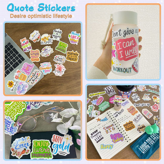 GetUSCart- Inspirational Stickers,150Pcs Motivational Stickers for ...