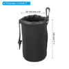 Picture of PATIKIL Camera Lens Bag, 4 Pcs 3.9" ID x 7.1" H Drawstring Lens Pouch with Thick Protective Neoprene, Lens Case for DSLR Camera Lens, Water Coffee Cups Black