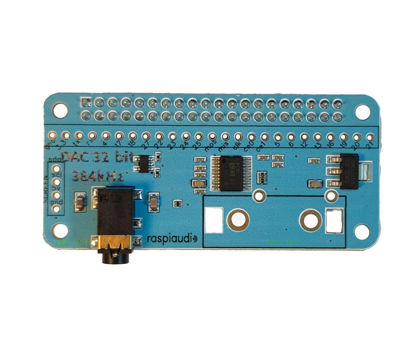 Picture of RASPIAUDIO Audio DAC Hat Sound Card (Audio+V3) for Raspberry PI5 / PI4 / Pi Zero / PI3 / PI3B / PI3B+ / Better Quality Than USB