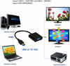 Picture of USB to VGA Adapter, USB3.0/2.0 to VGA Adapter Multi-Display Video Converter Full HD 1080P External Video Card Multi Monitor Adapter, Desktop, Laptop, HDTV, Monitor, Projector (Windows 10/8.1/8/7)
