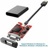 Picture of USB to VGA Adapter, USB3.0/2.0 to VGA Adapter Multi-Display Video Converter Full HD 1080P External Video Card Multi Monitor Adapter, Desktop, Laptop, HDTV, Monitor, Projector (Windows 10/8.1/8/7)