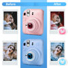 Picture of HIYQIN Close-Up Colorful Lens Filter Compatible with Fuji Instax Mini 12 Instant Film Camera, 6pcs in a Set, 2pcs Hollow Cut Filters and 4pcs Full Color Filters