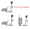 Picture of MIMIRACLE 2 Pack Referee Headset, Right-Ear in Ear HiFi Earphone Earpiece Fit for V6 V4 FBIM Football Soccer Coach Intercom