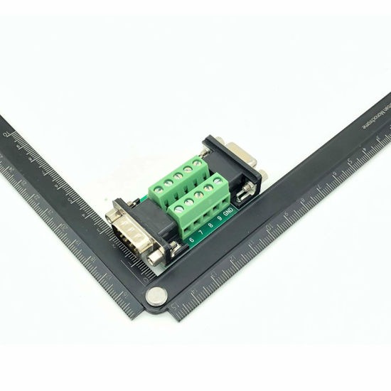 GetUSCart- BUELEC DB9 Female and Male Connector in One Breakout Board ...