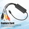 Picture of USB C 2.0 Audio for Capture Card Device, Type C Sound Video for Capture Card for RCA to USB Converter Adapter for Windows OS X Vista XP 10 8