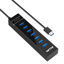 Picture of 7-Port USB 3.0 Hub, IVETTO Data USB Hub Splitter with 3.3ft Long Cable for Laptop, PC, MacBook, Mac Pro, Mac Mini, iMac, Surface Pro and More