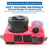 Picture of Easy Hood Case for Sony Alpha A6100 A6300 A6400 ILCE-6100 ILCE-6300 ILCE-6400 Digital Camera, Anti-Scratch Soft Silicone Housing Protective Cover Protector Skin (Rose)